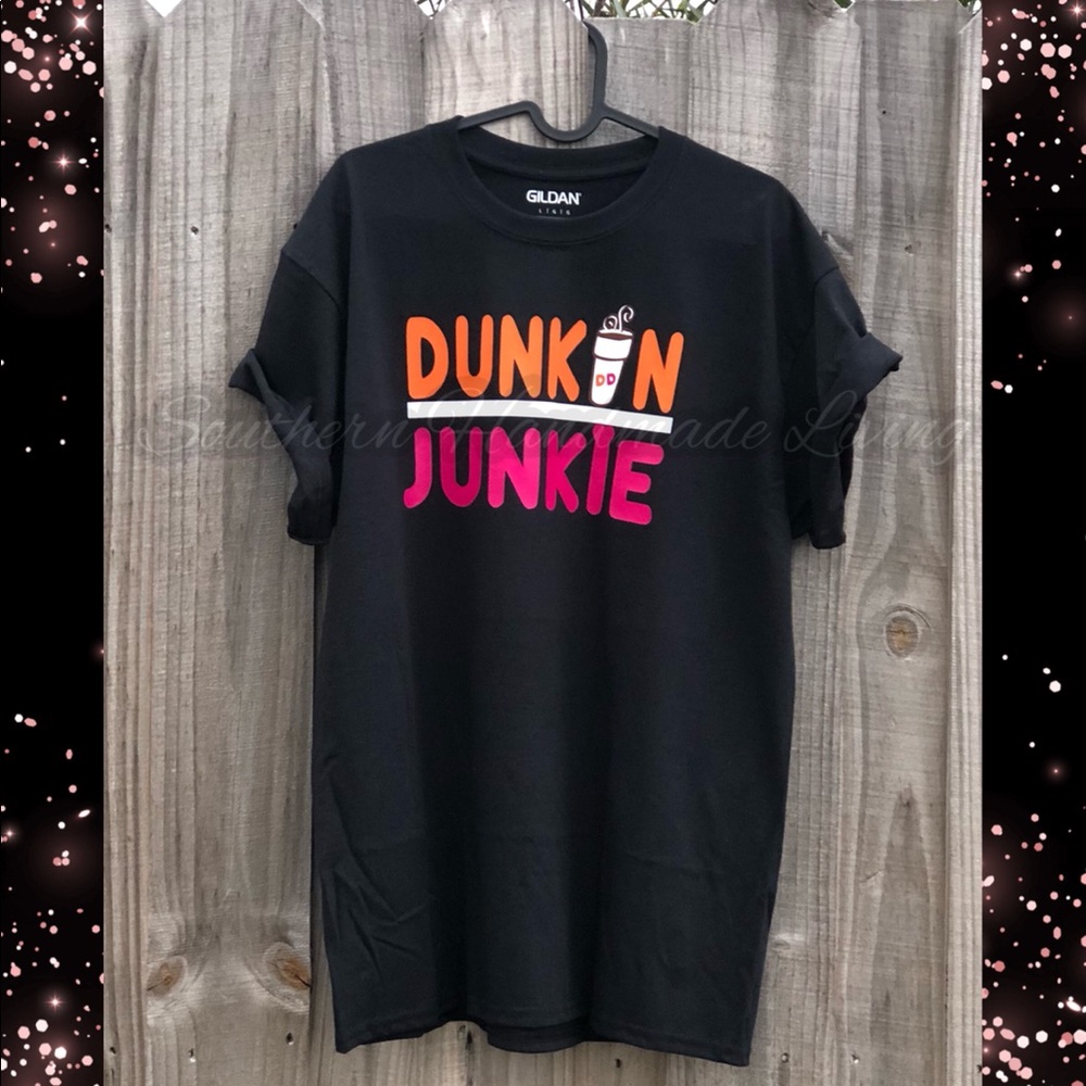 Dunkin Junkie Logo T-Shirt (like sweatshirt)